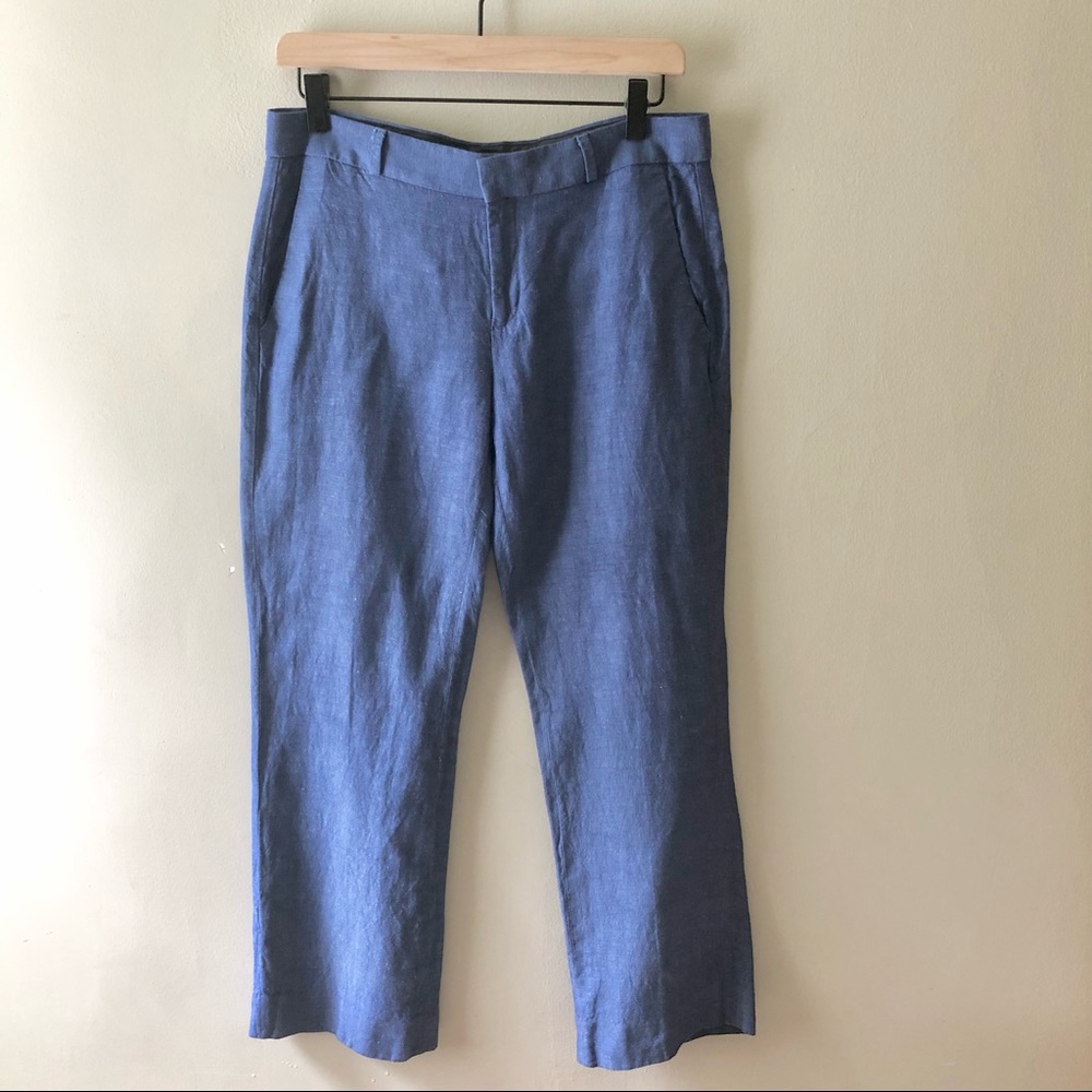 BANANA REPUBLIC Logan Linen Blend Trouser - Picture 3 of 5